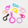 Plastic heart-shaped lobster hook, plush toy hook, keychain, light bulb hook details Picture